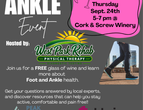 Free Foot and Ankle Event @ Cork & Screw Winery